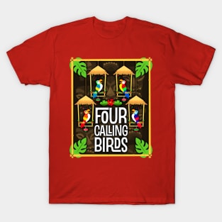 Four Calling Birds T-Shirt